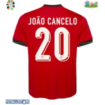 Portugal Joao Cancelo #20 Hjemmedrakt EM 2024 Kortermet